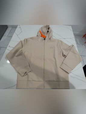 YoungLA Beige Full-Zip Hoodie Jacket